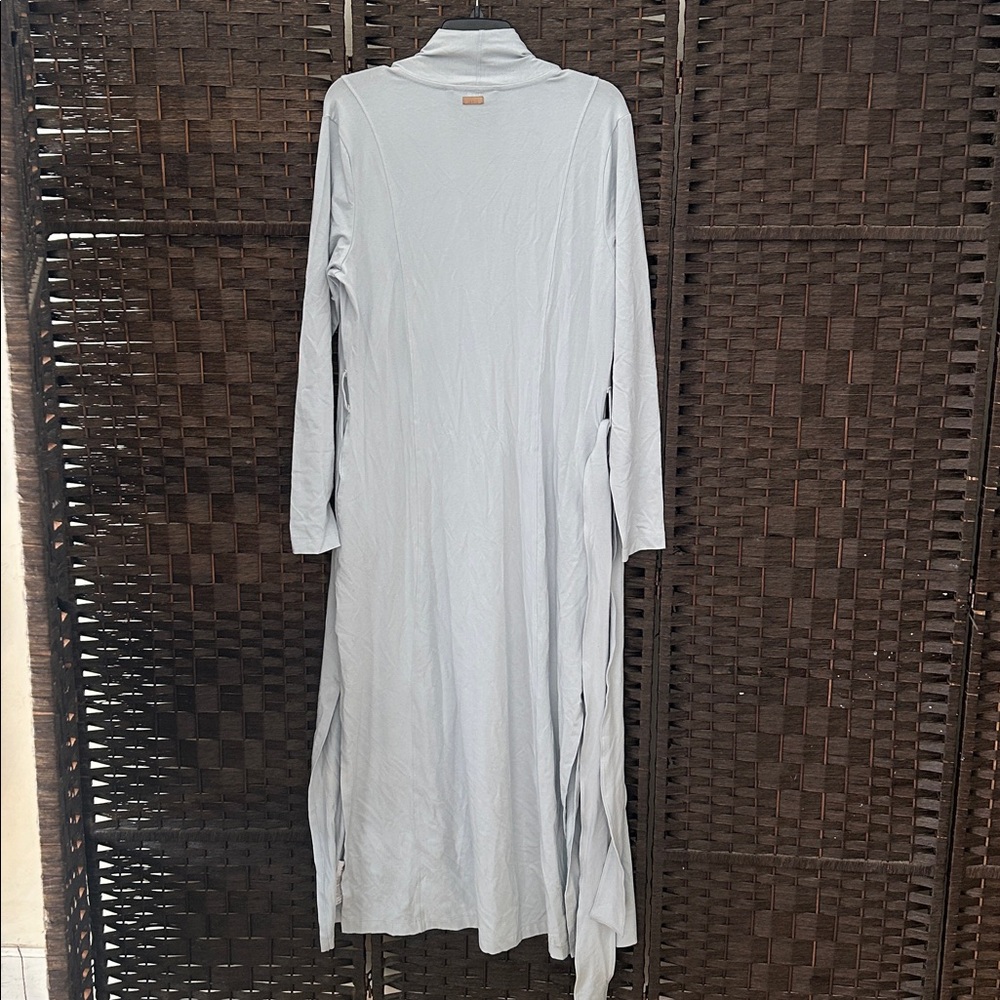 Lunya tranquil blue slumberknit maxi robe - Picture 5 of 8